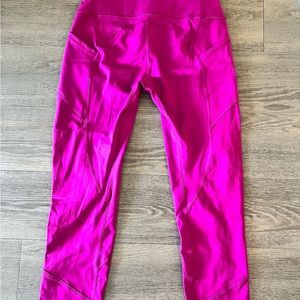 Lululemon 23in high rise leggings